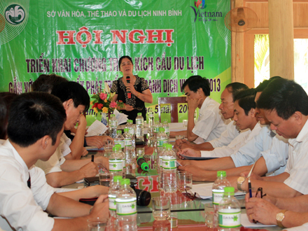 Conférence de déploiement du programme de stimulation du tourisme de Ninh Binh 2013