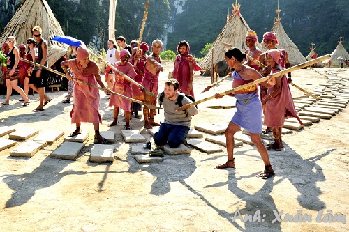 Site de tournage de Kong démonté