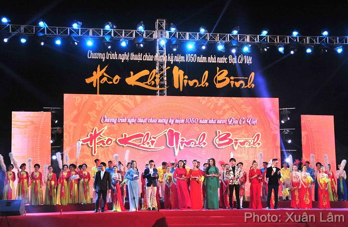“Hào khí Ninh Bình” – Chương trình nghệ thuật đặc sắc chào mừng kỷ niệm 1050 năm Nhà nước Đại Cồ Việt