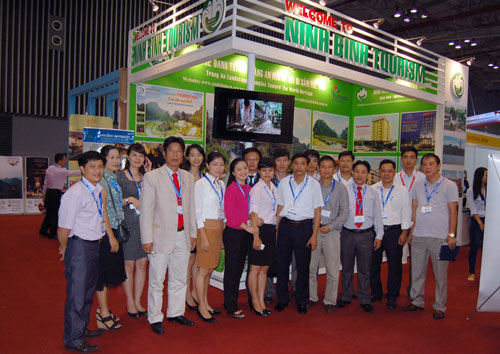 Xúc tiến, quảng bá du lịch Ninh Bình tại Hội chợ du lịch quốc tế  thành phố Hồ Chí Minh 2013
