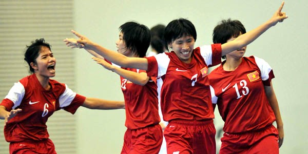 Futsal nữ Việt Nam vô địch giải Đông Nam Á