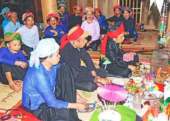 Lễ trấn trạch của người Tày ở Bắc Kạn