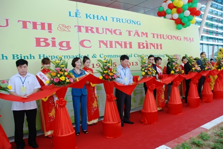 Khai trương Đại siêu thị & Trung tâm thương mại Big C Ninh Bình