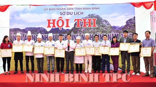 Hội thi nấu ăn ngành du lịch tỉnh Ninh Bình năm 2017