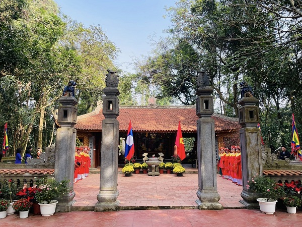 Đền thờ công chúa Nhồi Hoa (Nước Lào) - Biểu tượng hữu nghị Việt – Lào tại Ninh Bình