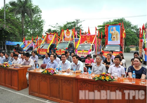 Khai mạc Hội thi xe tuyên truyền chào mừng Bầu cử đại biểu Quốc hội khóa XIV và đại biểu HĐND các cấp nhiệm kỳ 2016-2021 