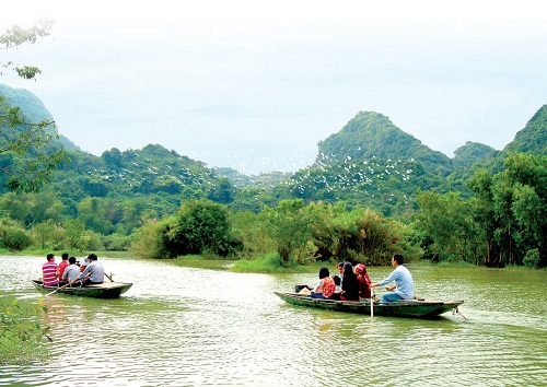 Thung Nham - Nơi hạc trắng bay về