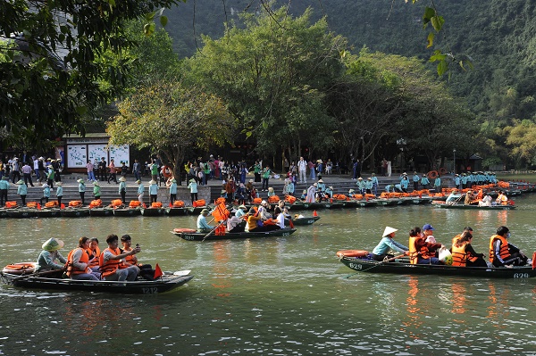 Ninh Bình đón hơn 3,8 triệu lượt khách trong 3 tháng đầu năm