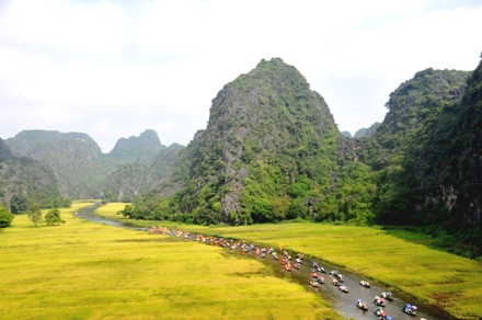 “Sắc vàng Tam Cốc- Tràng An” – điểm đến an toàn, hấp dẫn và thân thiện