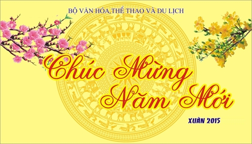 Thư chúc mừng Năm mới 2015 của Bộ trưởng Hoàng Tuấn Anh