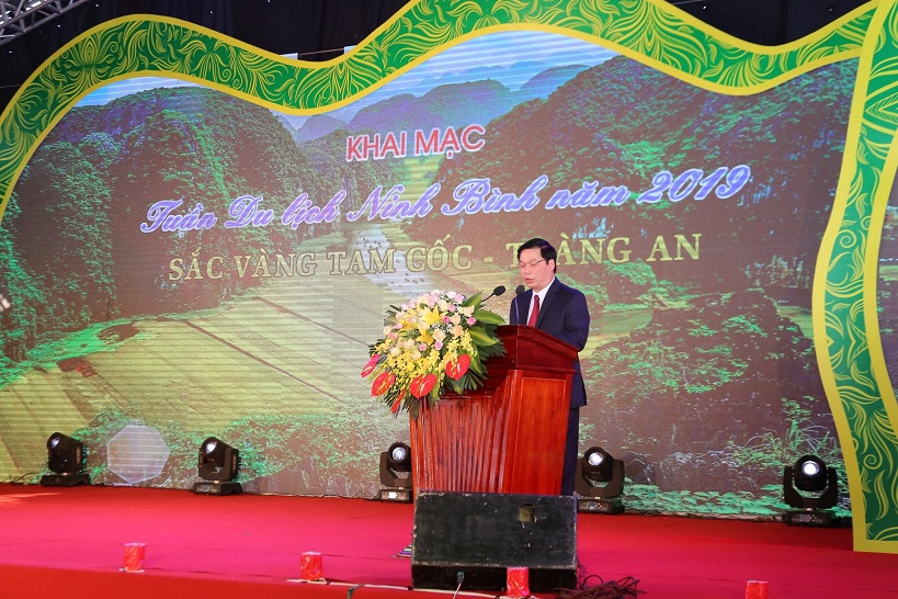 Khai mạc Tuần du lịch Ninh Bình năm 2019 “Sắc vàng Tam Cốc – Tràng An”