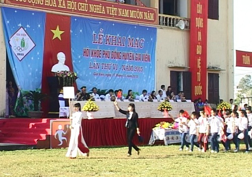 Gia Viễn khai mạc Hội khỏe Phù Đổng lần thứ 6