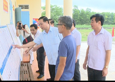 Ban chỉ đạo, lãnh đạo cuộc bầu cử tỉnh kiểm tra công tác chuẩn bị bầu cử tại thành phố Tam Điệp và huyện Yên Mô