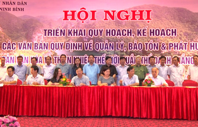 Hội nghị triển khai Quy hoạch, Kế hoạch bảo tồn, phát huy giá trị Di sản VH-TN thế giới Tràng An