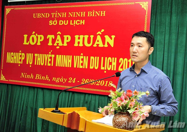 Tổ chức lớp tập huấn nghiệp vụ thuyết minh du lịch 2018