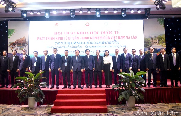 Hội thảo khoa học quốc tế “Phát triển kinh tế Di sản – kinh nghiệm của Việt Nam và Lào”